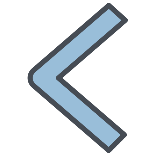 Back Arrow Generic Outline Color Icon