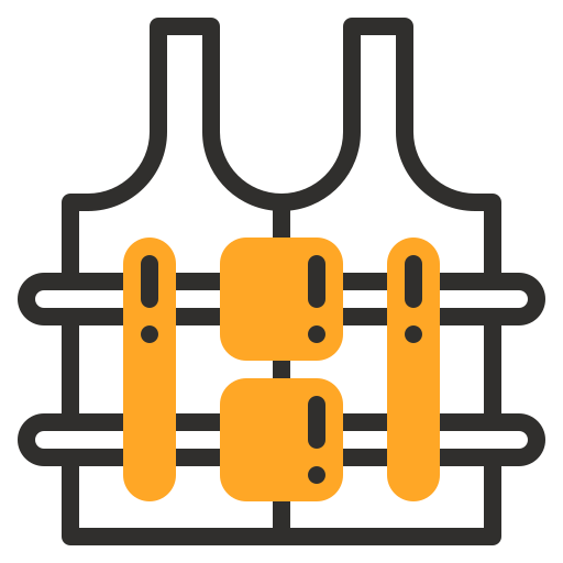 rettungsweste kostenlos Icon