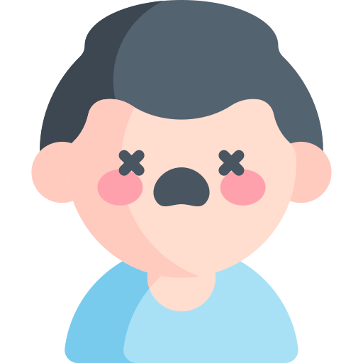 asombrado icono gratis