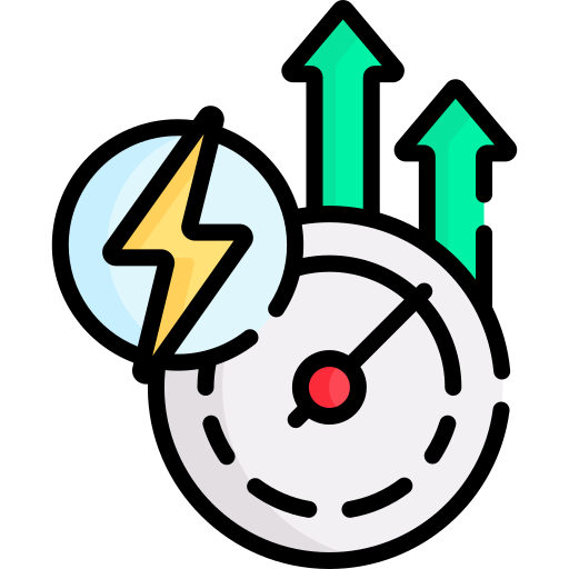 Acceleration - free icon