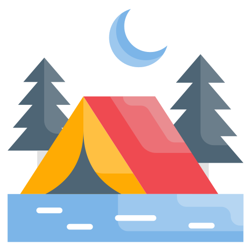 Campsite Generic Flat icon