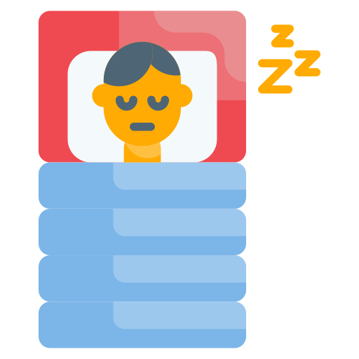 almofada de dormir grátis ícone almofada de dormir grátis ícone