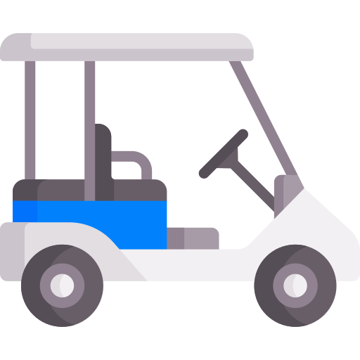 carro de golf icono gratis