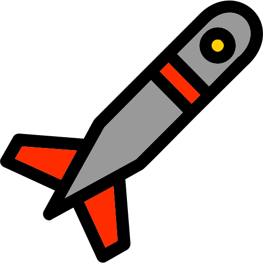 misil icono gratis