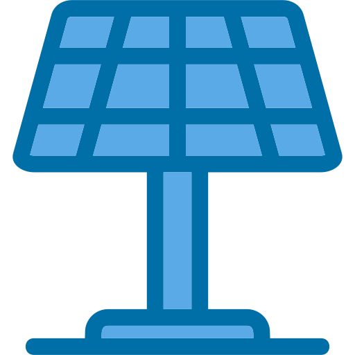 panel solar icono gratis