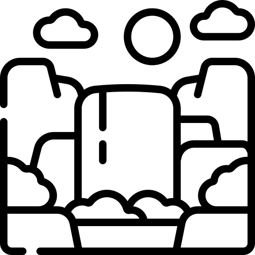 cascade Icône gratuit