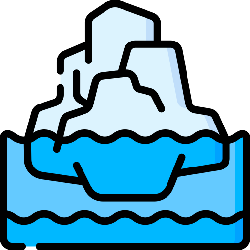 iceberg icono gratis