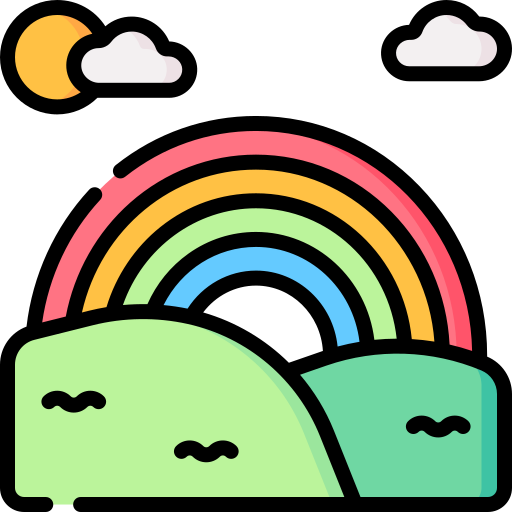 Rainbow Special Lineal color icon