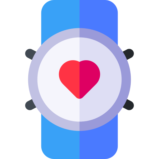 Heart monitoring Basic Rounded Flat icon