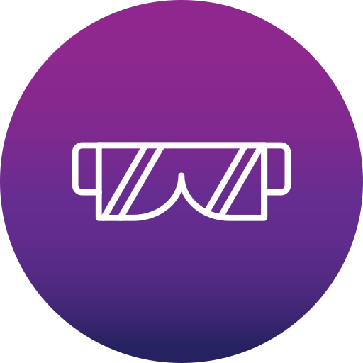 lentes de seguridad icono gratis