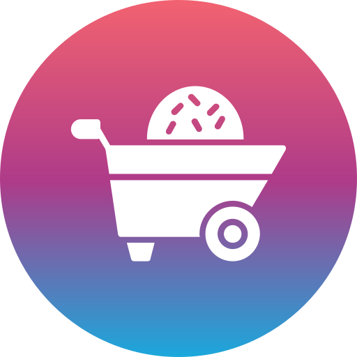 carretilla icono gratis