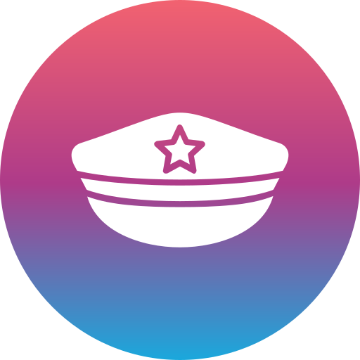 sombrero de policia icono gratis