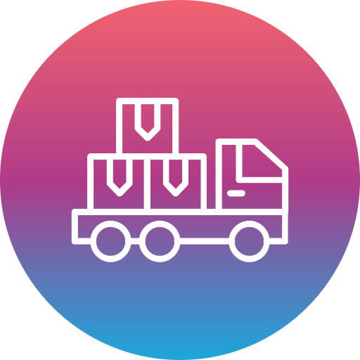 Delivery truck Generic Flat Gradient icon