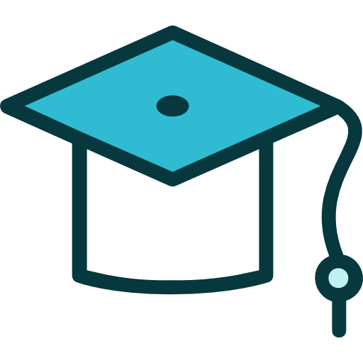 Graduate - Free education icons
