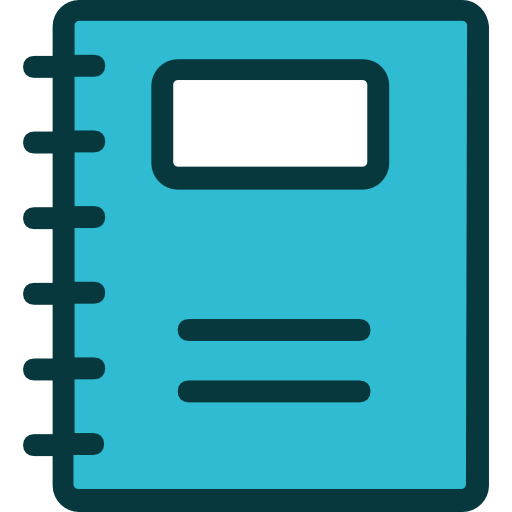 cuaderno icono gratis