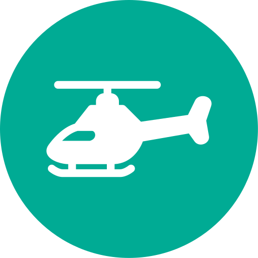 helicóptero icono gratis