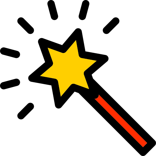 Magic Wand Generic Outline Color Icon