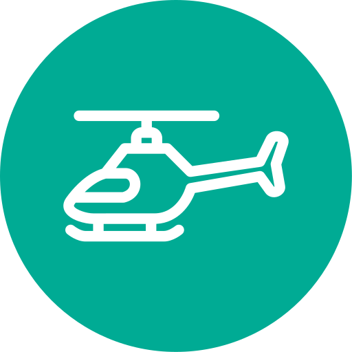 helicóptero icono gratis