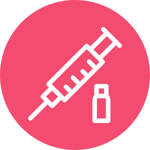 Vaccination free icon Vaccination free icon