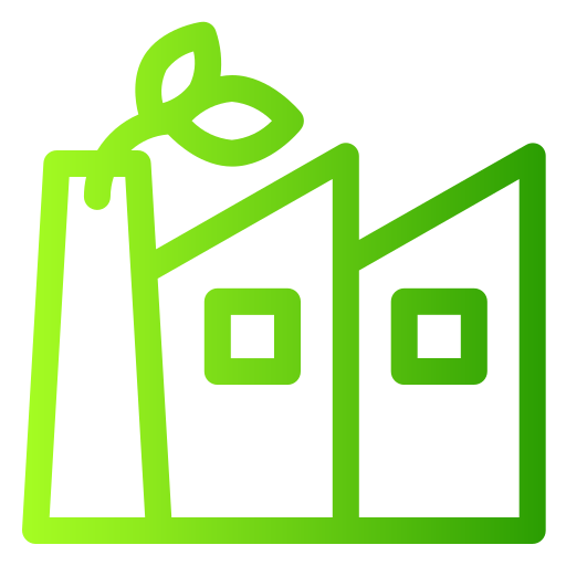 Eco factory free icon