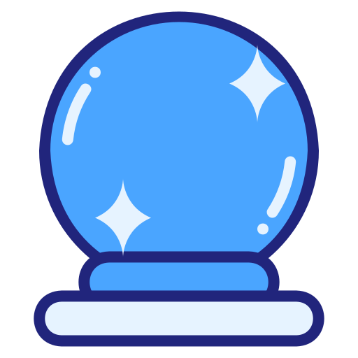 Magic ball Generic Blue icon