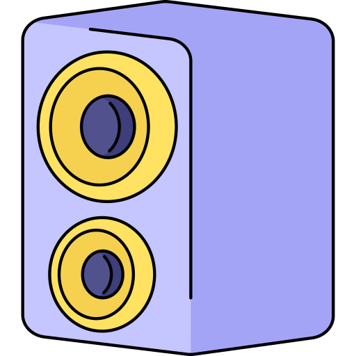 altavoz icono gratis