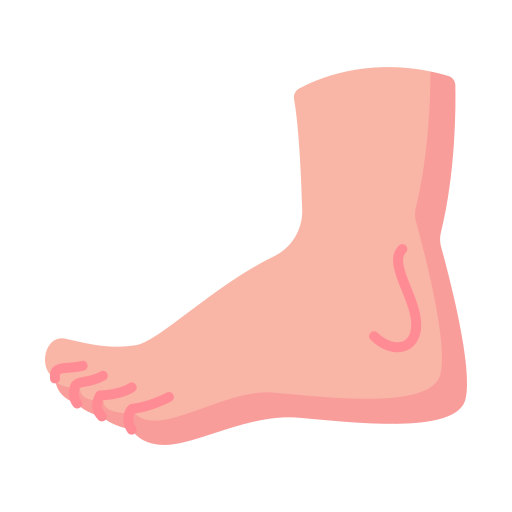 Foot Generic Flat icon