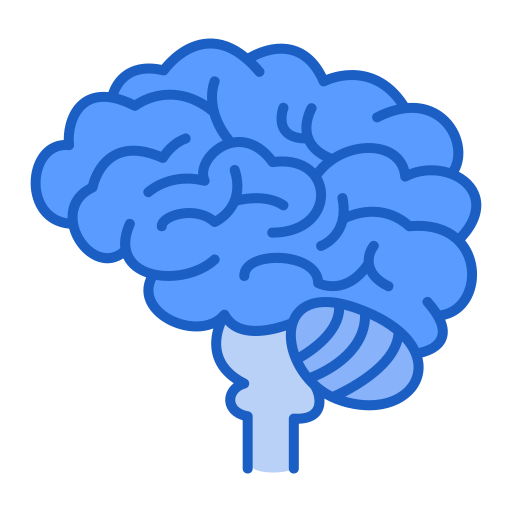 Brain Generic Blue icon