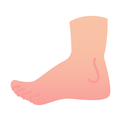 Foot Generic Flat Gradient icon