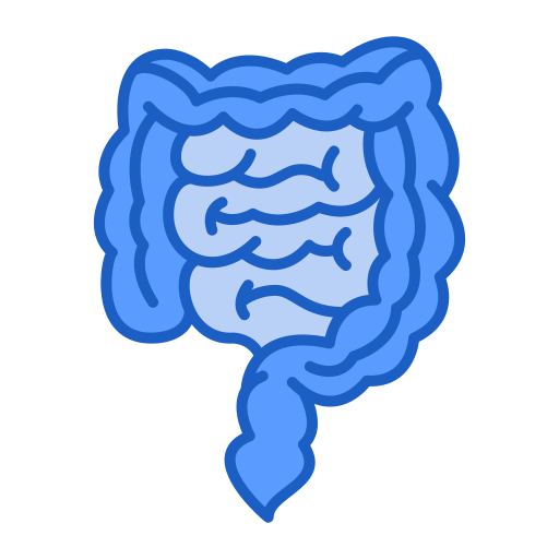 Generic Blue Digestive system icon