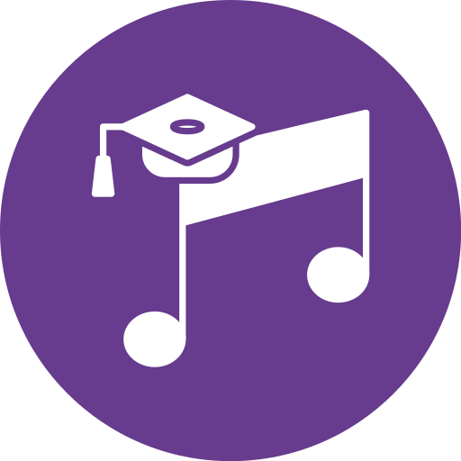 educación musical icono gratis