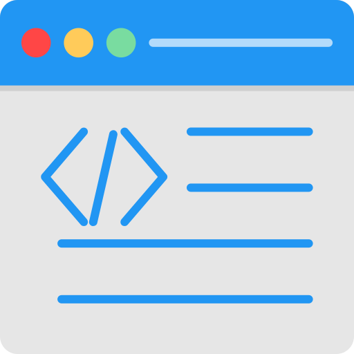 programación web icono gratis