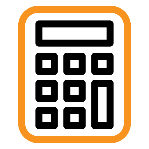 Calculator Generic Outline Color icon