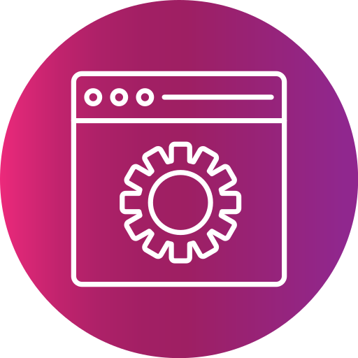 Browser settings Generic Flat Gradient icon