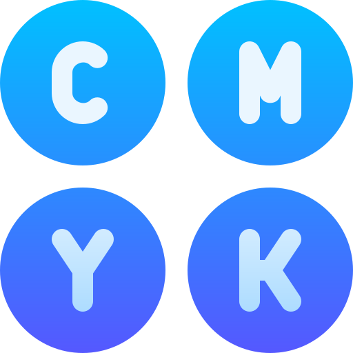 cmyk icono gratis