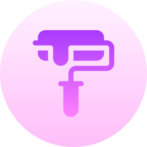 Paint roller free icon