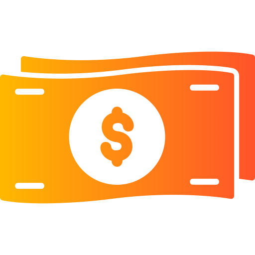 Cash Generic Flat Gradient icon