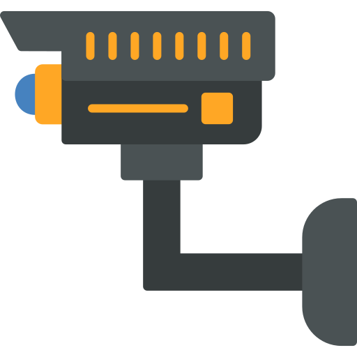 cámara de cctv icono gratis