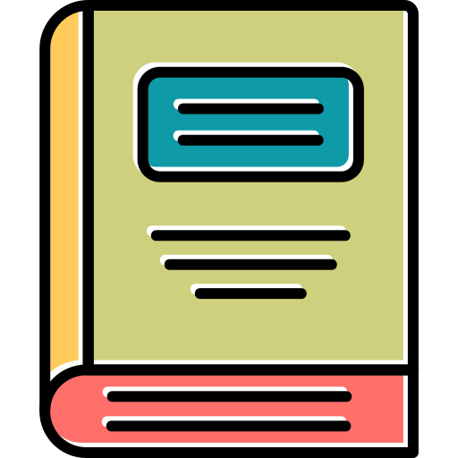 Book Generic Color Omission icon