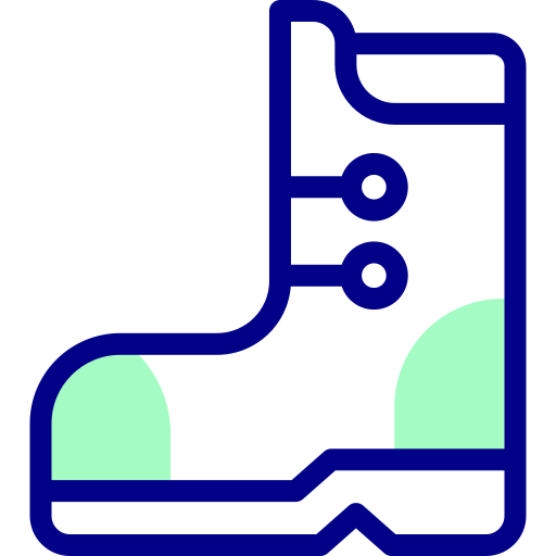 Boots Detailed Mixed Lineal color icon