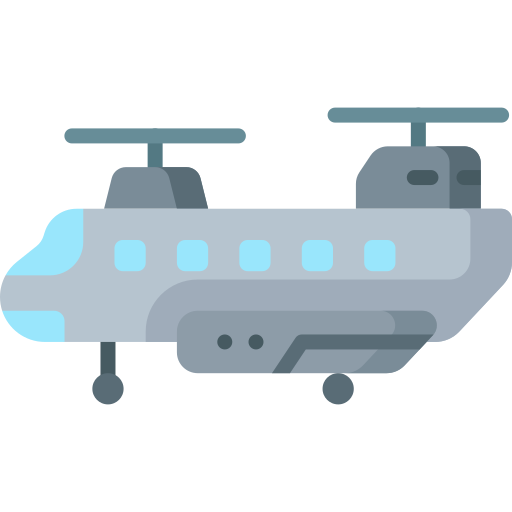 Helicopter Special Flat icon