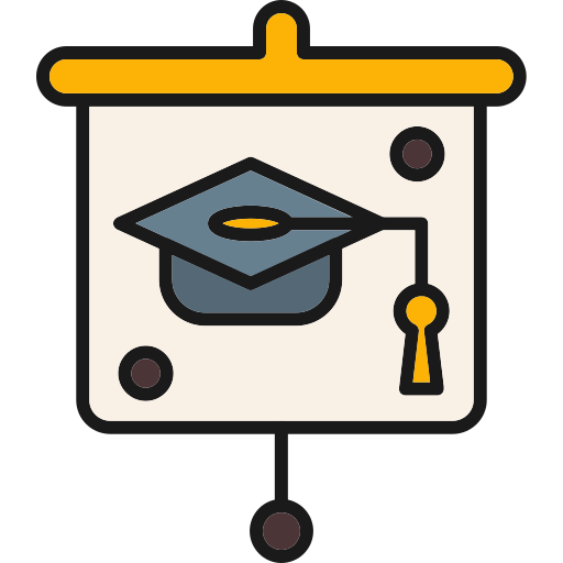 graduación icono gratis