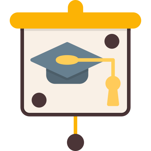 graduación icono gratis