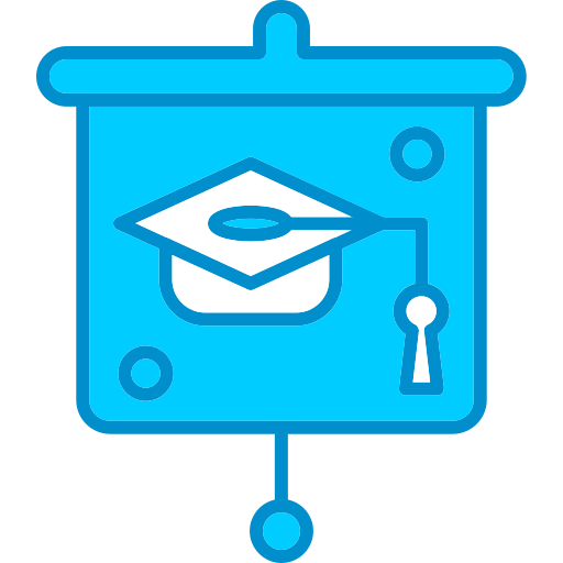 graduación icono gratis