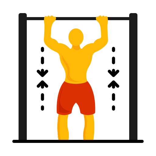 Pull up bar - Free wellness icons