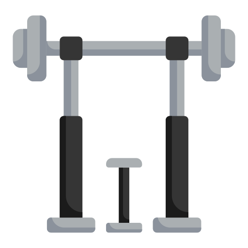 Bench press free icon