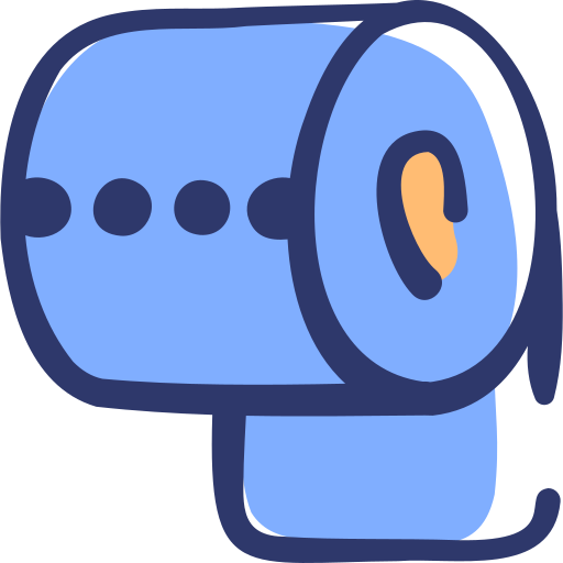 papel higiénico icono gratis