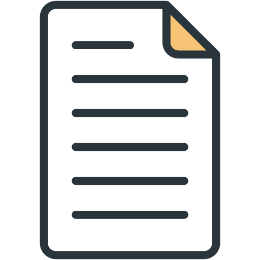 File Generic Outline Color icon