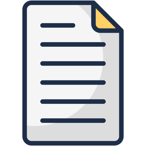 File Generic Outline Color icon