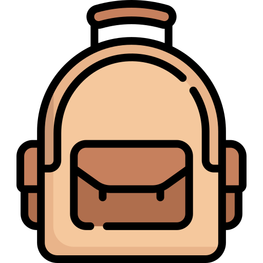 Backpack Free Icon